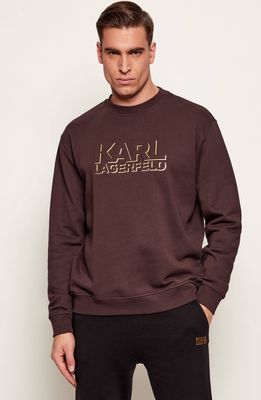 Karl Lagerfeld - Bluza męska zimowa ze sklepu: Gomez Fashion Store w kategorii: Bluzy męskie - zdjęcie 874714-BD9-10338_KL261M000052C32