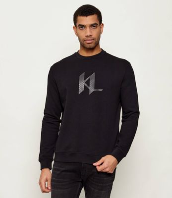 Bluza męska wiosenna Karl Lagerfeld ze sklepu: Gomez Fashion Store w kategorii: Bluzy męskie - zdjęcie 874714-BD9-10338_KL261M000055990