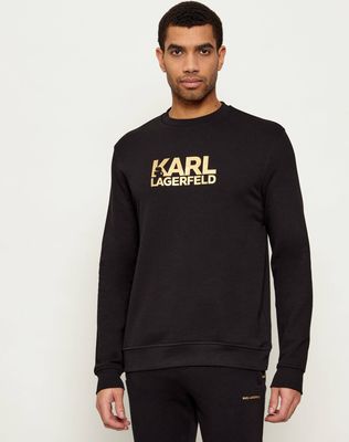 Bluza męska na zimę Karl Lagerfeld ze sklepu: Gomez Fashion Store w kategorii: Bluzy męskie - zdjęcie 874714-BD9-10338_KL261M000060160