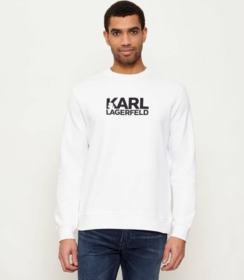 Bluza męska młodzieżowa na wiosnę Karl Lagerfeld ze sklepu: Gomez Fashion Store w kategorii: Bluzy męskie - zdjęcie 874714-BD9-10338_KL261M000060007