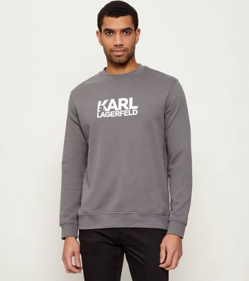Karl Lagerfeld - Bluza męska na wiosnę ze sklepu: Gomez Fashion Store w kategorii: Bluzy męskie - zdjęcie 874714-BD9-10338_KL261M000060330