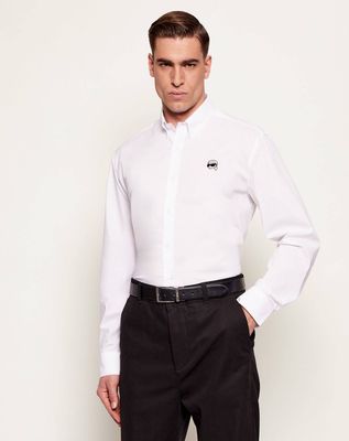 Koszula męska elegancka Karl Lagerfeld ze sklepu: Gomez Fashion Store w kategorii: Koszule męskie - zdjęcie 874714-BD9-10338_KL261M000064007