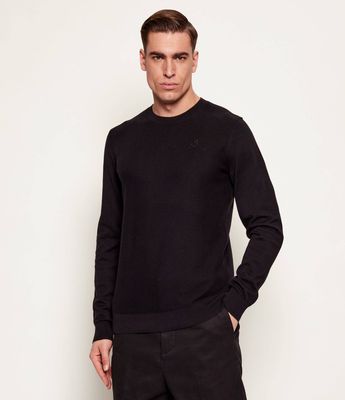 Sweter męski na wiosnę Karl Lagerfeld ze sklepu: Gomez Fashion Store w kategorii: Swetry męskie - zdjęcie 874714-BD9-10338_KL261M000089990