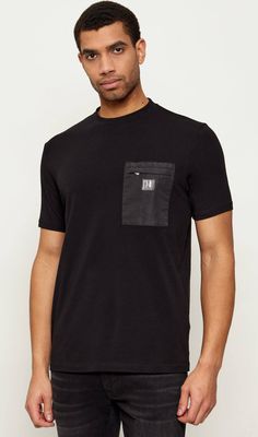 T-shirt męski wiosenny Karl Lagerfeld ze sklepu: Gomez Fashion Store w kategorii: T-shirty męskie - zdjęcie 874714-BD9-10338_KL261M000093990