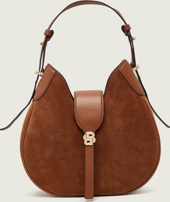 Torebka hobo elegancki BOSS BLACK ze sklepu: Gomez Fashion Store w kategorii: Torebki hobo - zdjęcie 874714-BD9-10338_BB261W000011212
