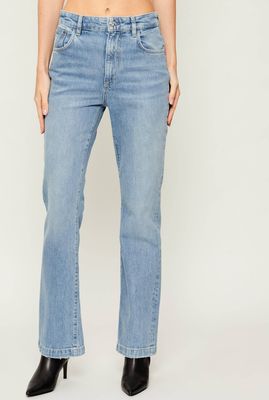 Jeansy damskie w miejskim stylu BOSS BLACK ze sklepu: Gomez Fashion Store w kategorii: Jeansy damskie - zdjęcie 874714-BD9-10338_BB261W000057430