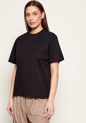 Bluzka damska na wiosnę BOSS BLACK ze sklepu: Gomez Fashion Store w kategorii: Bluzki damskie - zdjęcie 874714-BD9-10338_BB261W000065001