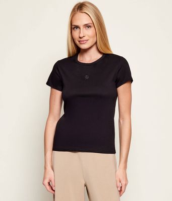 Bluzka damska casual BOSS BLACK ze sklepu: Gomez Fashion Store w kategorii: Bluzki damskie - zdjęcie 874714-BD9-10338_BB261W000070001