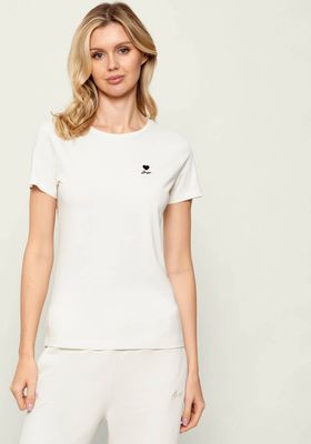 Bluzka damska na wiosnę BOSS ORANGE ze sklepu: Gomez Fashion Store w kategorii: Bluzki damskie - zdjęcie 874714-BD9-10338_BO261W000022118