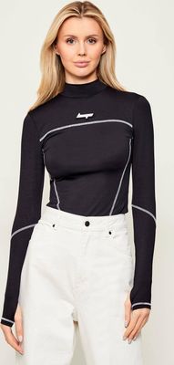 Bluzka damska na wiosnę Hugo Blue ze sklepu: Gomez Fashion Store w kategorii: Bluzki damskie - zdjęcie 874714-BD9-10338_BJ261W000015001