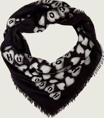HUGO - Szalik/chusta ze sklepu: Gomez Fashion Store w kategorii: Szaliki i chusty damskie - zdjęcie 874714-BD9-10338_BU261W000008003