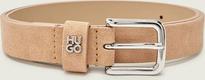 Pasek HUGO ze sklepu: Gomez Fashion Store w kategorii: Paski damskie - zdjęcie 874714-BD9-10338_BU261W000013292