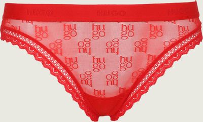 Majtki damskie z koronką Hugo Bodywear ze sklepu: Gomez Fashion Store w kategorii: Majtki damskie - zdjęcie 874714-BD9-10338_BZ261W000012620