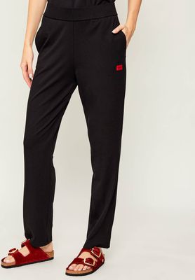 Spodnie damskie na jesień Hugo Bodywear ze sklepu: Gomez Fashion Store w kategorii: Spodnie damskie - zdjęcie 874714-BD9-10338_BZ261W000026001