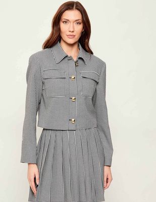 Marynarka HUGO ze sklepu: Gomez Fashion Store w kategorii: Marynarki damskie - zdjęcie 874714-BD9-10338_BU261W000047968
