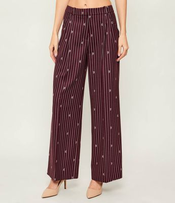 HUGO - Spodnie damskie na wiosnę retro ze sklepu: Gomez Fashion Store w kategorii: Spodnie damskie - zdjęcie 874714-BD9-10338_BU261W000051963