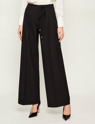 Spodnie damskie w stylu retro HUGO ze sklepu: Gomez Fashion Store w kategorii: Spodnie damskie - zdjęcie 874714-BD9-10338_BU261W000055001
