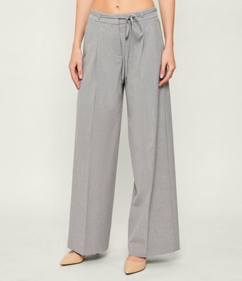 Spodnie damskie retro HUGO ze sklepu: Gomez Fashion Store w kategorii: Spodnie damskie - zdjęcie 874714-BD9-10338_BU261W000055063