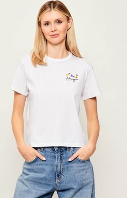 Bluzka damska wiosenna HUGO ze sklepu: Gomez Fashion Store w kategorii: Bluzki damskie - zdjęcie 874714-BD9-10338_BU261W000092100