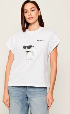 Bluzka damska Karl Lagerfeld ze sklepu: Gomez Fashion Store w kategorii: Bluzki damskie - zdjęcie 874714-BD9-10338_KL255W000082090