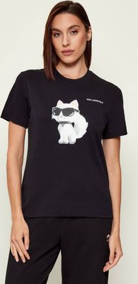 Bluzka damska Karl Lagerfeld ze sklepu: Gomez Fashion Store w kategorii: Bluzki damskie - zdjęcie 874714-BD9-10338_KL255W000083087