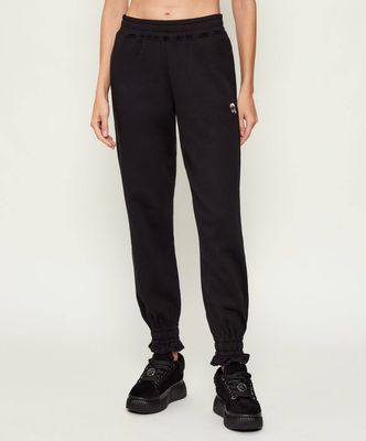 Spodnie damskie jesienne Karl Lagerfeld ze sklepu: Gomez Fashion Store w kategorii: Spodnie damskie - zdjęcie 874714-BD9-10338_KL255W000087087