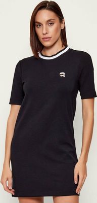 Karl Lagerfeld - Sukienka casualowa ze sklepu: Gomez Fashion Store w kategorii: Sukienki - zdjęcie 874714-BD9-10338_KL255W000092087