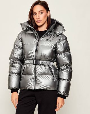 Karl Lagerfeld - Kurtka damska jesienna casual ze sklepu: Gomez Fashion Store w kategorii: Kurtki damskie - zdjęcie 874714-BD9-10338_KL255W000093504