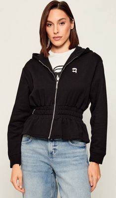 Bluza damska młodzieżowa Karl Lagerfeld ze sklepu: Gomez Fashion Store w kategorii: Bluzy damskie - zdjęcie 874714-BD9-10338_KL255W000103087