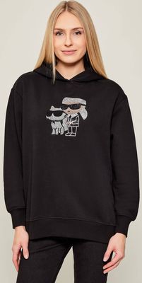 Bluza damska młodzieżowa Karl Lagerfeld ze sklepu: Gomez Fashion Store w kategorii: Bluzy damskie - zdjęcie 874714-BD9-10338_KL255W000105087