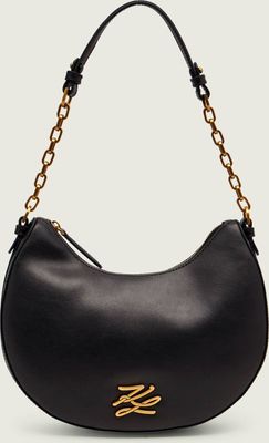 Torebka hobo elegancki Karl Lagerfeld ze sklepu: Gomez Fashion Store w kategorii: Torebki hobo - zdjęcie 874714-BD9-10338_KL255W000115087