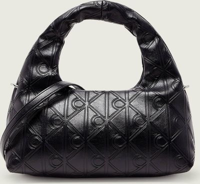 Calvin Klein - Torebka hobo elegancki ze sklepu: Gomez Fashion Store w kategorii: Torebki hobo - zdjęcie 874714-BD9-10338_CK261W000015001