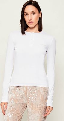 Bluzka damska casual Calvin Klein Jeans ze sklepu: Gomez Fashion Store w kategorii: Bluzki damskie - zdjęcie 874714-BD9-10338_CJ261W000001C65