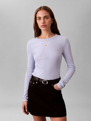 Bluzka damska Calvin Klein Jeans ze sklepu: Gomez Fashion Store w kategorii: Bluzki damskie - zdjęcie 874714-BD9-10338_CJ261W000004Z05