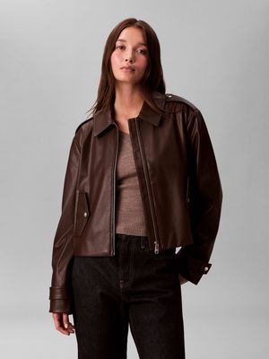 Kurtka damska casual Calvin Klein Jeans ze sklepu: Gomez Fashion Store w kategorii: Kurtki damskie - zdjęcie 874714-BD9-10338_CJ261W000010Z06