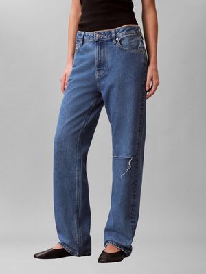 Jeansy damskie w miejskim stylu Calvin Klein Jeans ze sklepu: Gomez Fashion Store w kategorii: Jeansy damskie - zdjęcie 874714-BD9-10338_CJ261W000012Y48