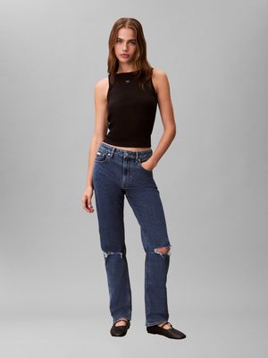 Calvin Klein Jeans - Jeansy damskie ze sklepu: Gomez Fashion Store w kategorii: Jeansy damskie - zdjęcie 874714-BD9-10338_CJ261W000015482