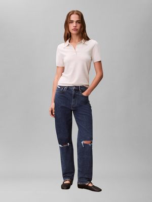 Calvin Klein Jeans - Jeansy damskie na wiosnę ze sklepu: Gomez Fashion Store w kategorii: Jeansy damskie - zdjęcie 874714-BD9-10338_CJ261W000016482