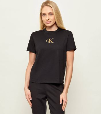 Bluzka damska na wiosnę Calvin Klein Jeans ze sklepu: Gomez Fashion Store w kategorii: Bluzki damskie - zdjęcie 874714-BD9-10338_CJ261W000027559