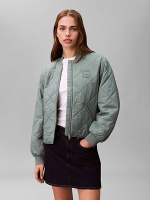 Kurtka damska wiosenna Calvin Klein Jeans ze sklepu: Gomez Fashion Store w kategorii: Kurtki damskie - zdjęcie 874714-BD9-10338_CJ261W000031Z29