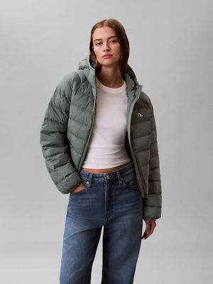 Kurtka damska na jesień Calvin Klein Jeans ze sklepu: Gomez Fashion Store w kategorii: Kurtki damskie - zdjęcie 874714-BD9-10338_CJ261W000036Z29