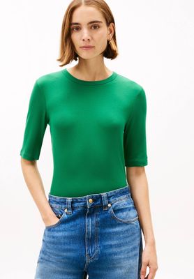 Bluzka damska casualowa Tommy Hilfiger ze sklepu: Gomez Fashion Store w kategorii: Bluzki damskie - zdjęcie 874714-BD9-10338_TH261W000046Z20