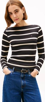 Bluzka damska casual Tommy Hilfiger ze sklepu: Gomez Fashion Store w kategorii: Bluzki damskie - zdjęcie 874714-BD9-10338_TH261W000047P04