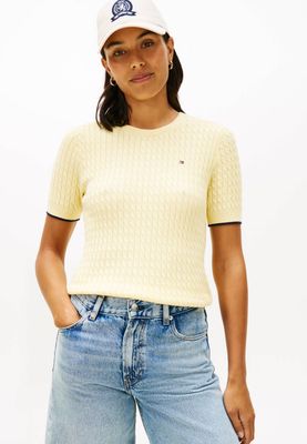 Sweter damski Tommy Hilfiger ze sklepu: Gomez Fashion Store w kategorii: Swetry damskie - zdjęcie 874714-BD9-10338_TH261W000067H05