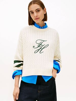 Sweter damski Tommy Hilfiger ze sklepu: Gomez Fashion Store w kategorii: Swetry damskie - zdjęcie 874714-BD9-10338_TH261W000069857