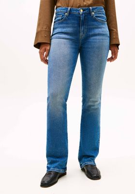 Jeansy damskie w miejskim stylu Tommy Hilfiger ze sklepu: Gomez Fashion Store w kategorii: Jeansy damskie - zdjęcie 874714-BD9-10338_TH261W000073F57
