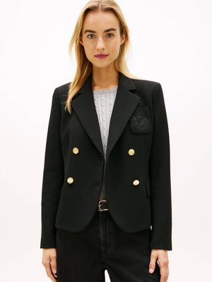 Tommy Hilfiger - Marynarka ze sklepu: Gomez Fashion Store w kategorii: Marynarki damskie - zdjęcie 874714-BD9-10338_TH261W000083D12