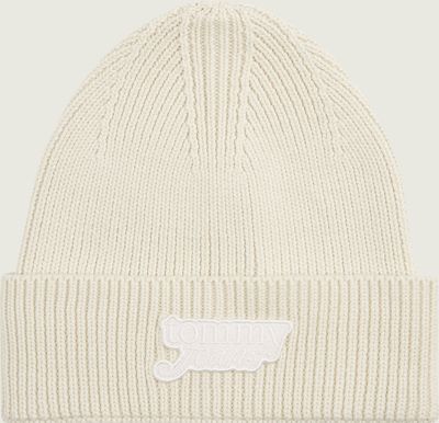 Czapka zimowa damska Tommy Jeans ze sklepu: Gomez Fashion Store w kategorii: Czapki zimowe damskie - zdjęcie 874714-BD9-10338_TM261W000014A07
