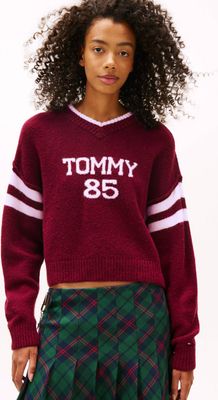 Sweter damski casualowy Tommy Jeans ze sklepu: Gomez Fashion Store w kategorii: Swetry damskie - zdjęcie 874714-BD9-10338_TM261W000040241