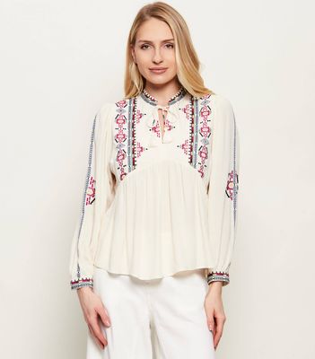 Ba&sh - Bluzka damska elegancka ze sklepu: Gomez Fashion Store w kategorii: Bluzki damskie - zdjęcie 874714-BD9-10338_BH261W000014004